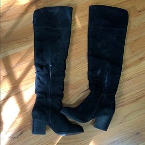 Aldo Over-Knee Suede Boots